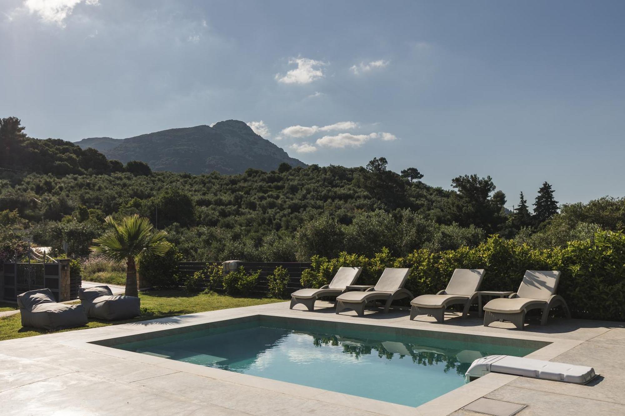 Binios Villa - Private Pool, Walking Distance From The Beach Vasilikós Exterior photo