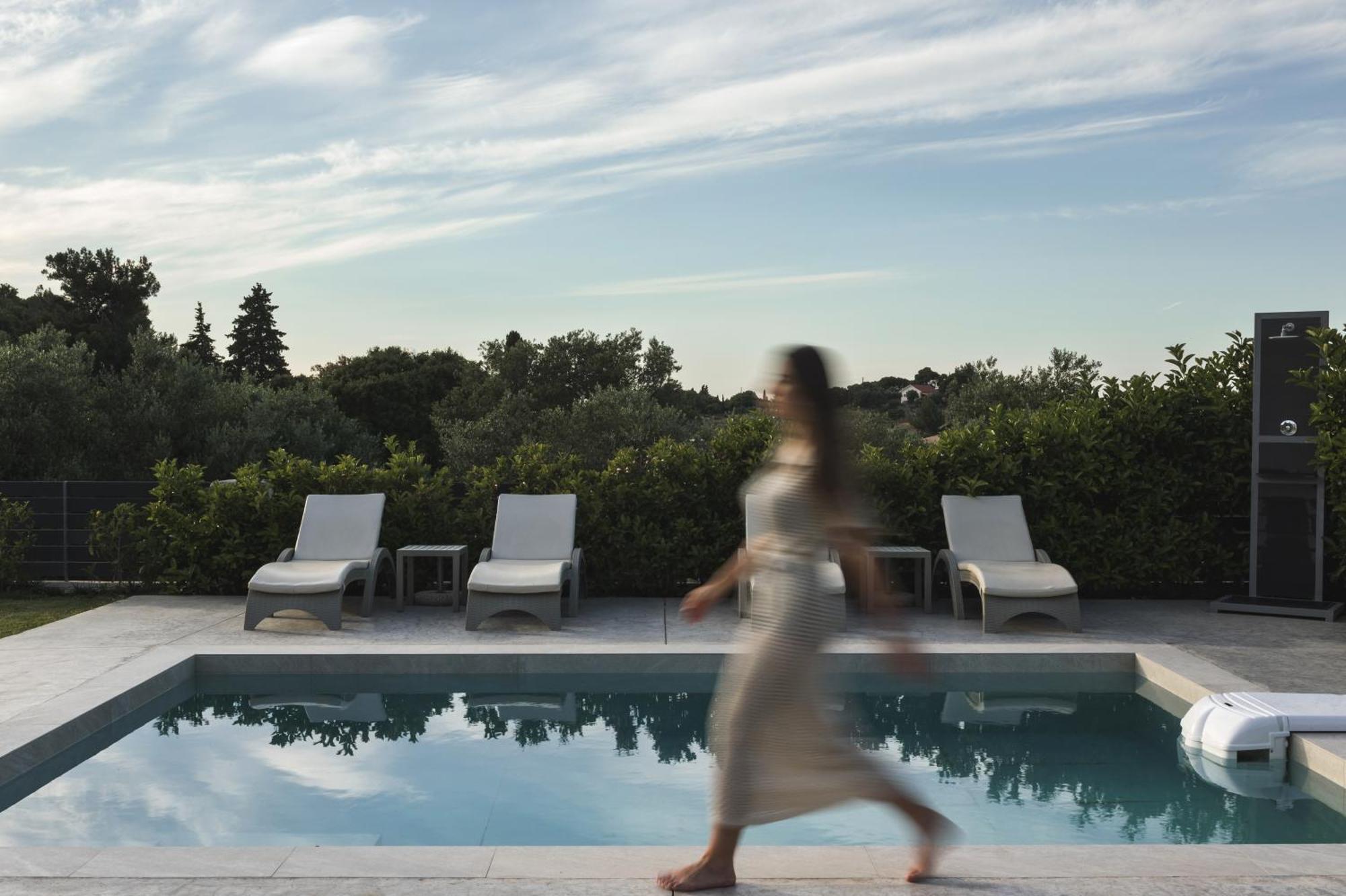 Binios Villa - Private Pool, Walking Distance From The Beach Vasilikós Exterior photo
